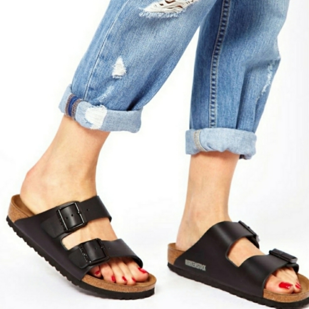 Birkenstock Arizona Black Sandals